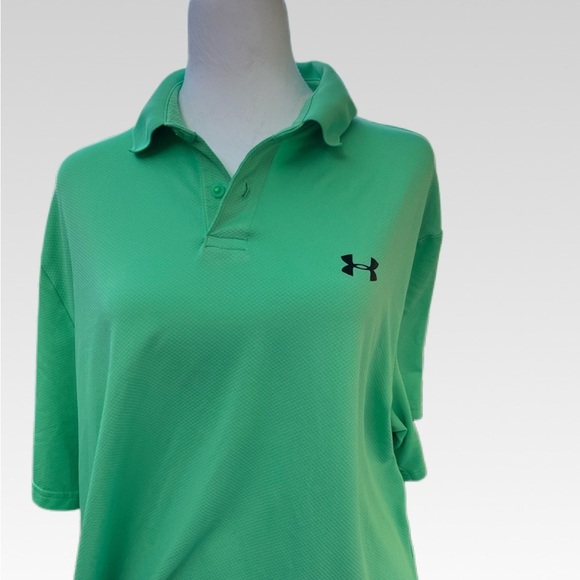 Champion Other - CHAMPION PERFORMANCE Under Armour Green Polo Shirt SIZE L